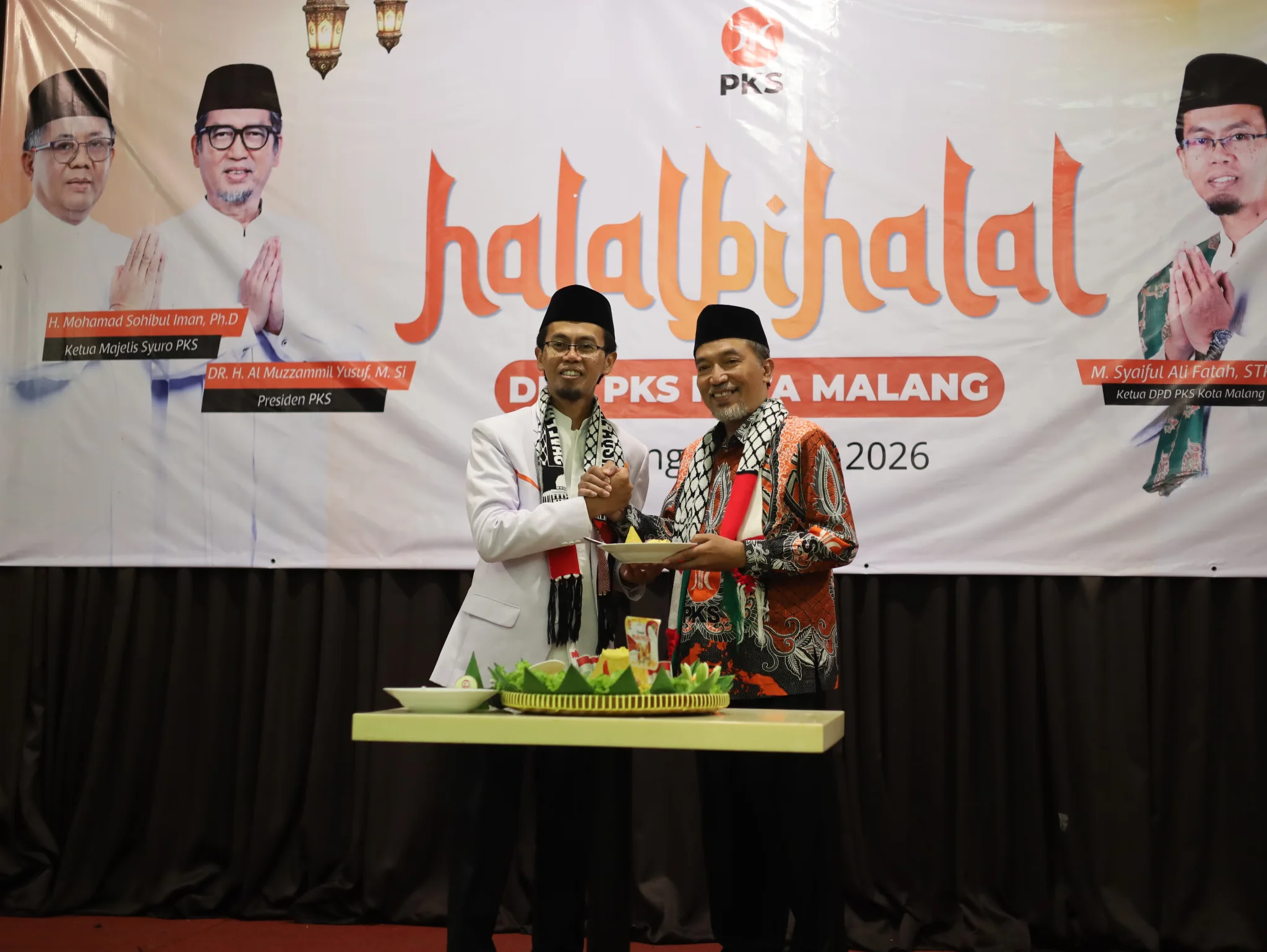 Rayakan Milad ke-24, PKS Kota Malang Gelar Tumpengan dalam Halal Bihalal