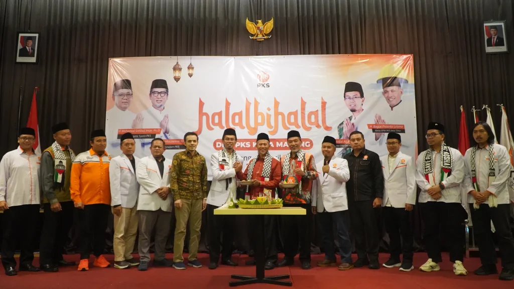 Rayakan Milad ke-24, PKS Kota Malang Gelar Tumpengan dalam Halal Bihalal