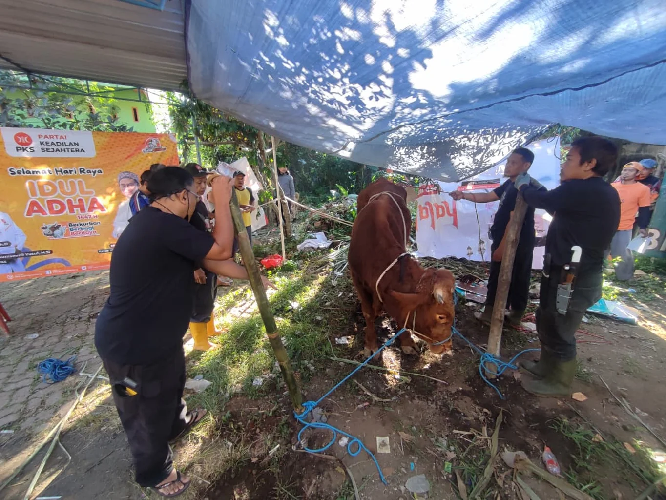 Kedungkandang Distribusikan 1.300 Paket Daging ke 12 Kelurahan
