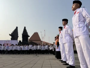 Semarak HUT ke-81 RI, PKS Kota Malang Gelar Upacara di Taman Krida Budaya
